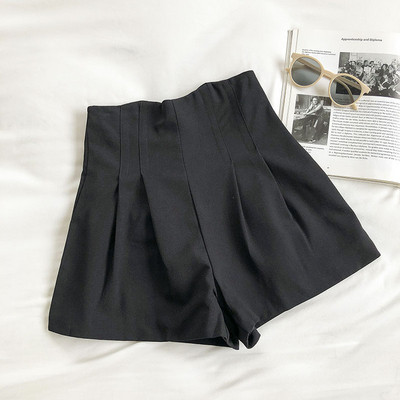 Ikdienas šortu plats modelis ar rāvējslēdzēju