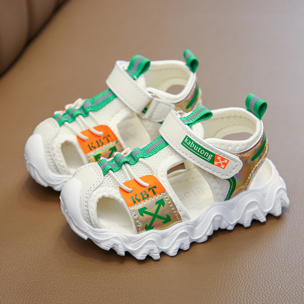 Sandale sport copii pentru fete cu autocolante