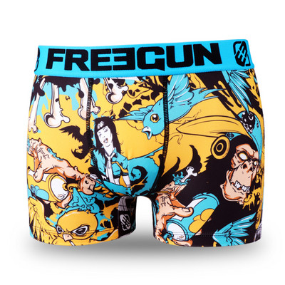 Värvilise trükiga meeste bokserid