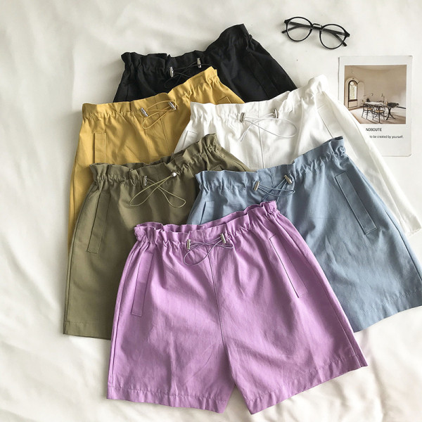 Ежедневни дамски панталони с връзки 