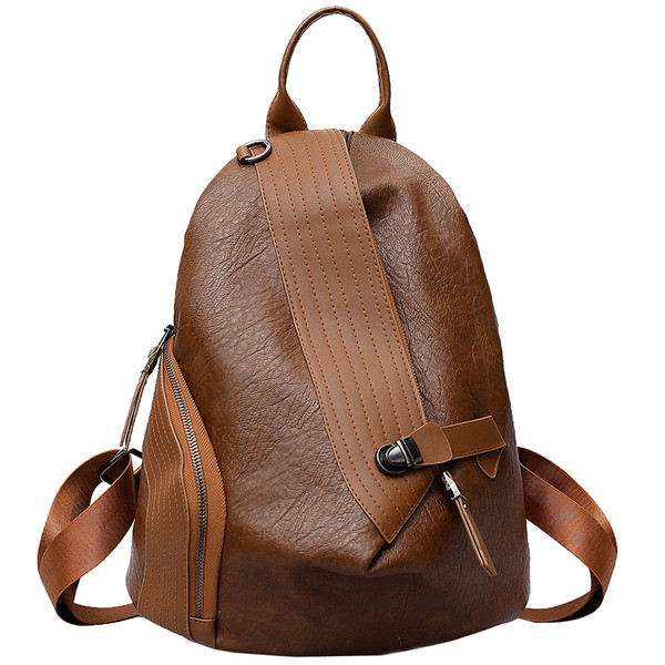 Sieviešu ikdienas mugursoma no eko ādas