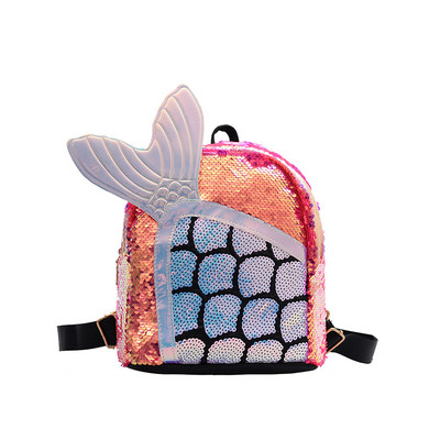 Mūsdienīga sieviešu mugursoma ar 3D elementu un fliteriem