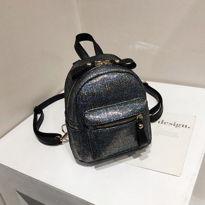 Mini rucsac modern pentru femei cu fermoar