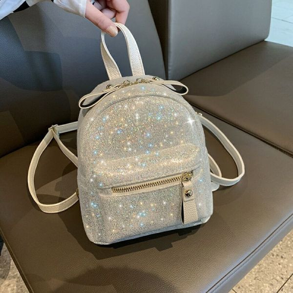 Modern női mini hátizsák cipzárral