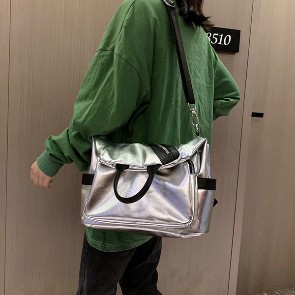 Naiste igapäevane tõmbluku ja sangaga seljakott