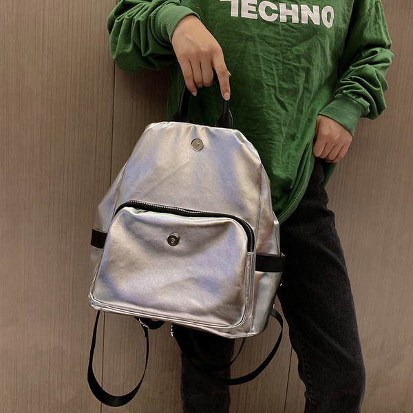 Naiste igapäevane tõmbluku ja sangaga seljakott