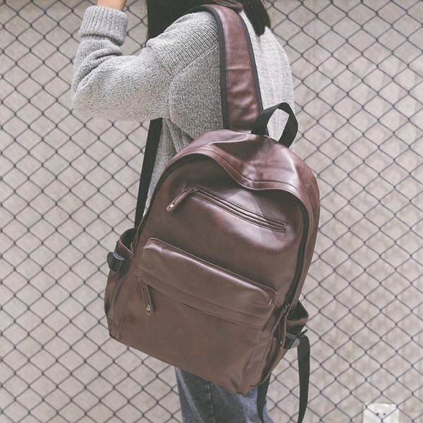 Naiste igapäevane ökonahast taskutega seljakott