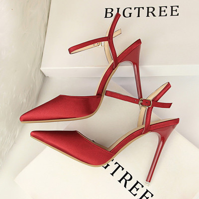 Stilīgas sieviešu sandales ar 10,5 cm augstu papēdi