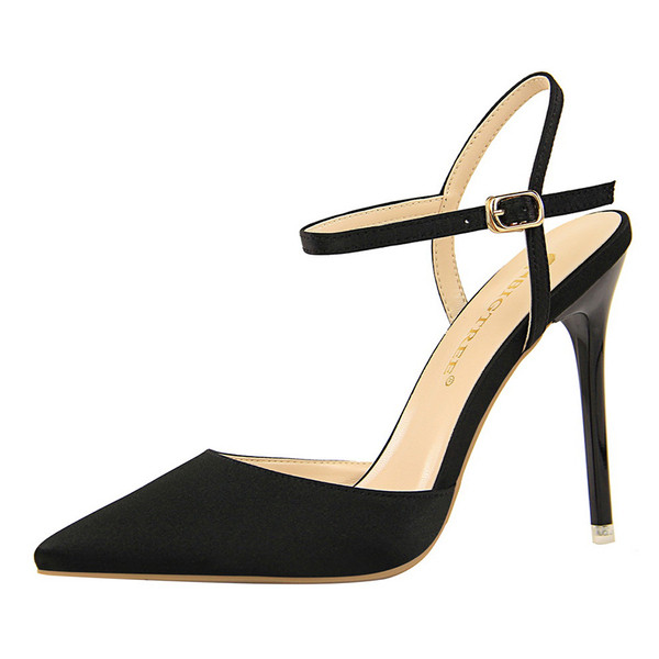 Stilīgas sieviešu sandales ar 10,5 cm augstu papēdi