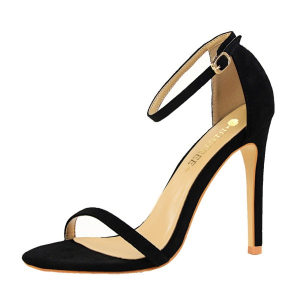 Sandale elegante de dama cu toc inalt de 11 cm