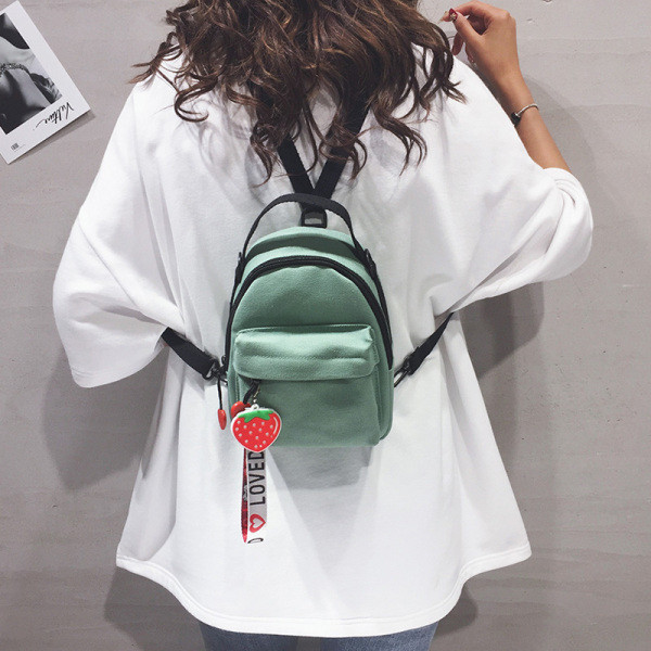 Modern női mini hátizsák zsebbel