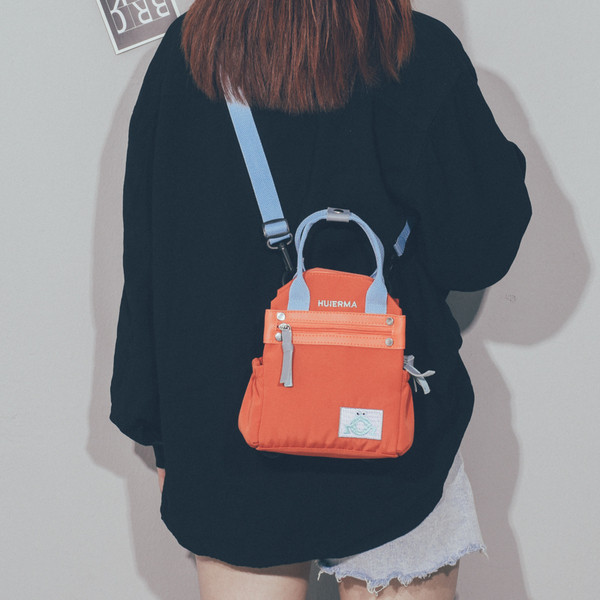 Sieviešu ikdienas mini mugursoma ar rokturi