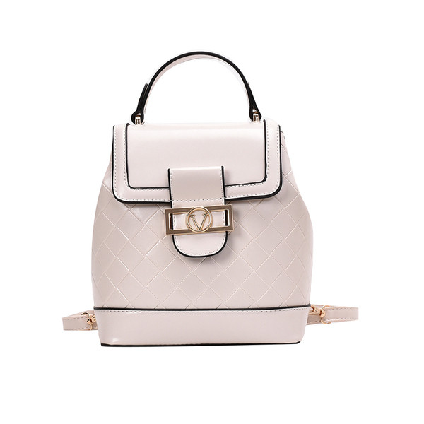 Öko-nahast moodne pandlaga naiste seljakott