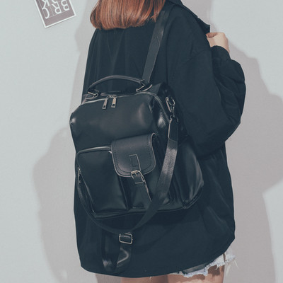 Rucsac casual dama cu fermoar si maner
