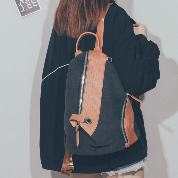 Pašreizējā sieviešu mugursoma ar rāvējslēdzēju