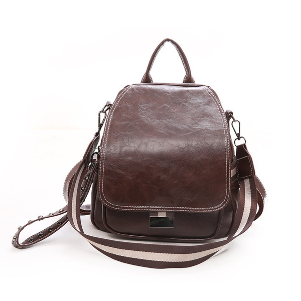 Hétköznapi női hátizsák eco redőnyből fogantyúval