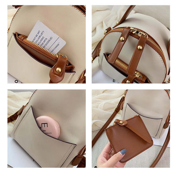 Stilīga sieviešu mugursoma no tīras eko ādas