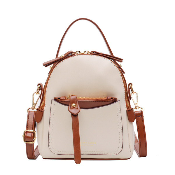 Stilīga sieviešu mugursoma no tīras eko ādas