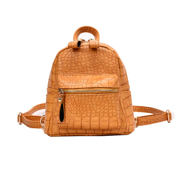 Naiste moodne ökonahast seljakott luku ja taskuga