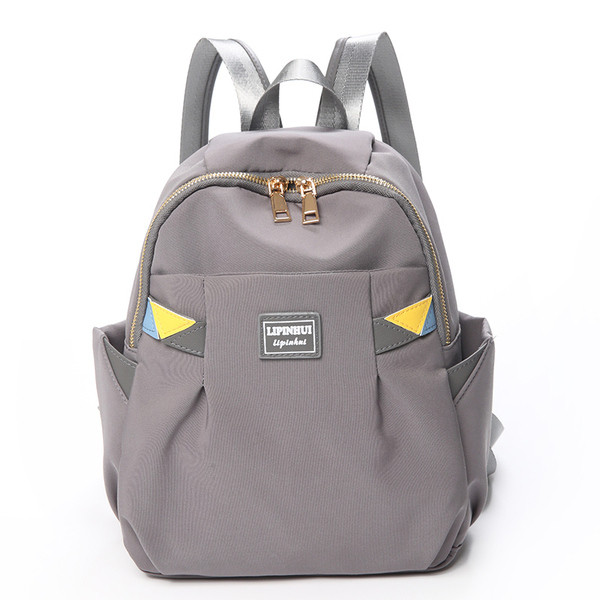 Ikdienas sieviešu mugursoma ar rāvējslēdzēju