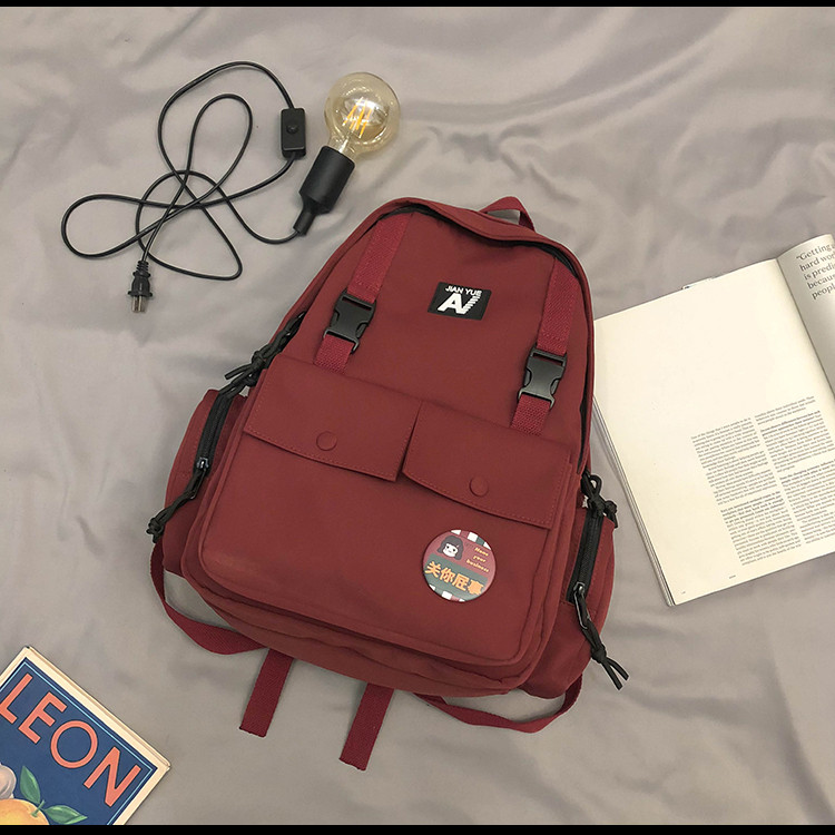 Naiste igapäevane taskute ja sangaga seljakott