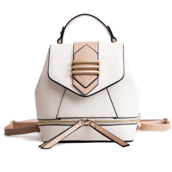 Stilīga sieviešu soma no eko ādas ar rāvējslēdzēju