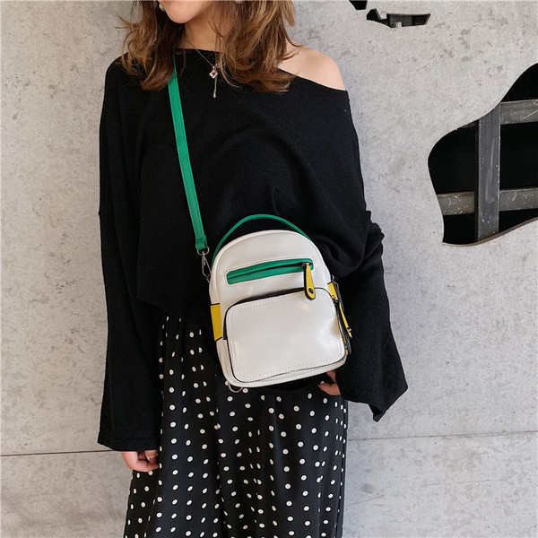 Naiste igapäevane mini seljakott lukuga