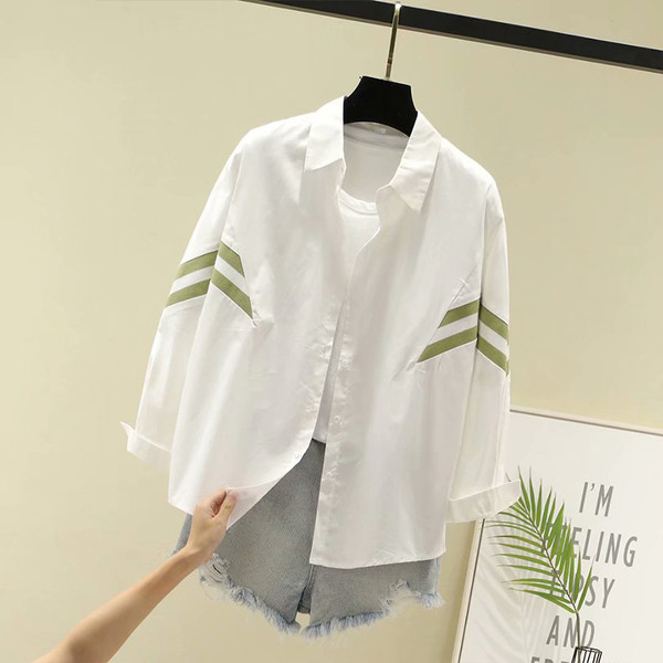 Laia mudeliga naiste särk klassikalise krae ja pikkade varrukatega