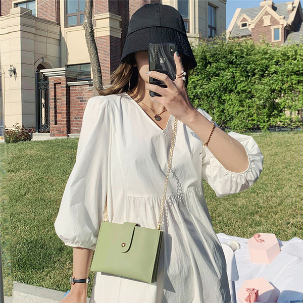 Jauna modeļa sieviešu plecu soma ar garu rokturi