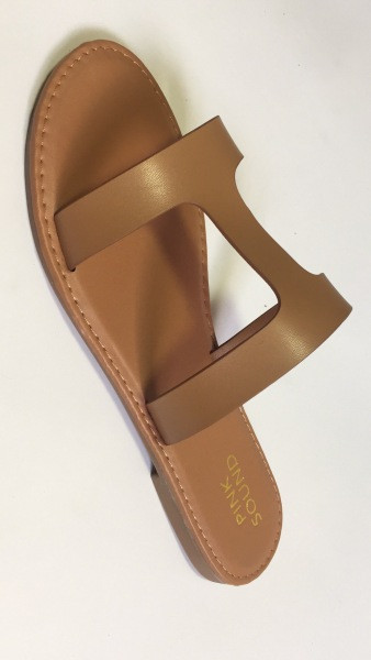 Modern női alkalmi papucs lapos talppal