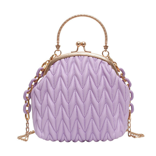 Stilīga sieviešu plecu soma ar rokturi