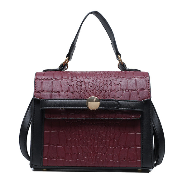 Sieviešu maza retro stila soma ar gariem un īsiem rokturiem