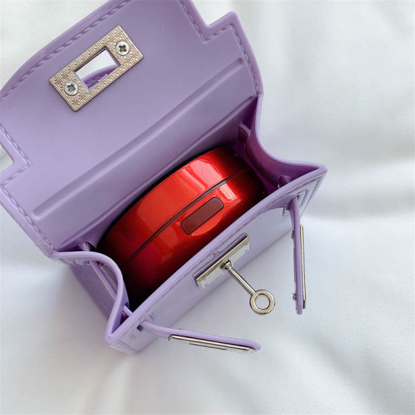 Stilīga sieviešu mini lakādas soma ar rokturi