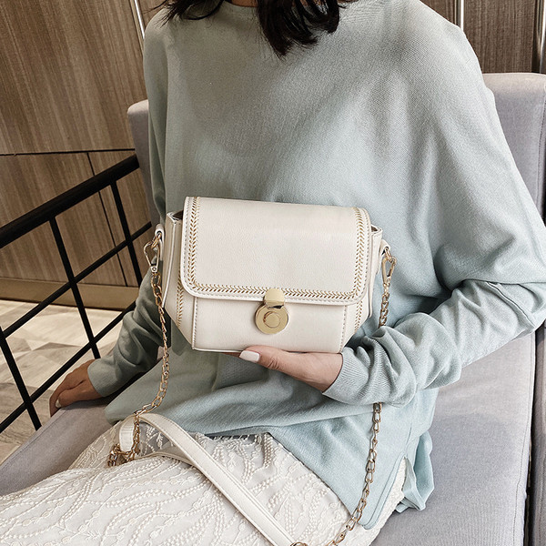 Jauna modeļa sieviešu maza soma ar garu rokturi