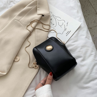 Stilīgs sieviešu mini somas vienkāršs modelis ar sprādzi