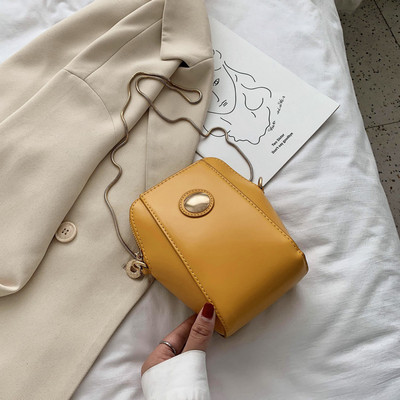 Stilīgs sieviešu mini somas vienkāršs modelis ar sprādzi