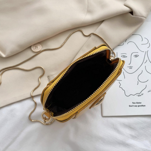 Stilīgs sieviešu mini somas vienkāršs modelis ar sprādzi