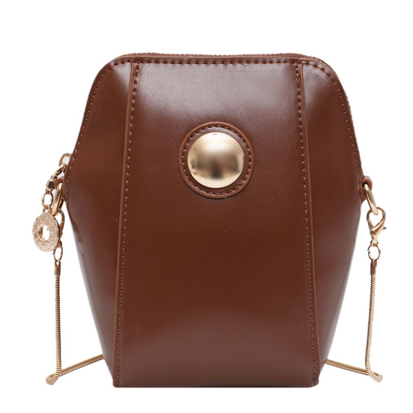 Stilīgs sieviešu mini somas vienkāršs modelis ar sprādzi