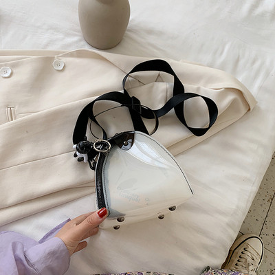 Stilīga sieviešu lakādas mini soma