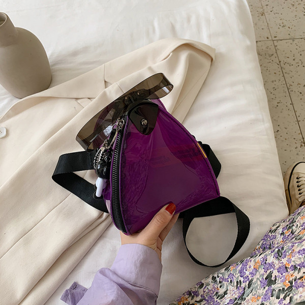 Stilīga sieviešu lakādas mini soma