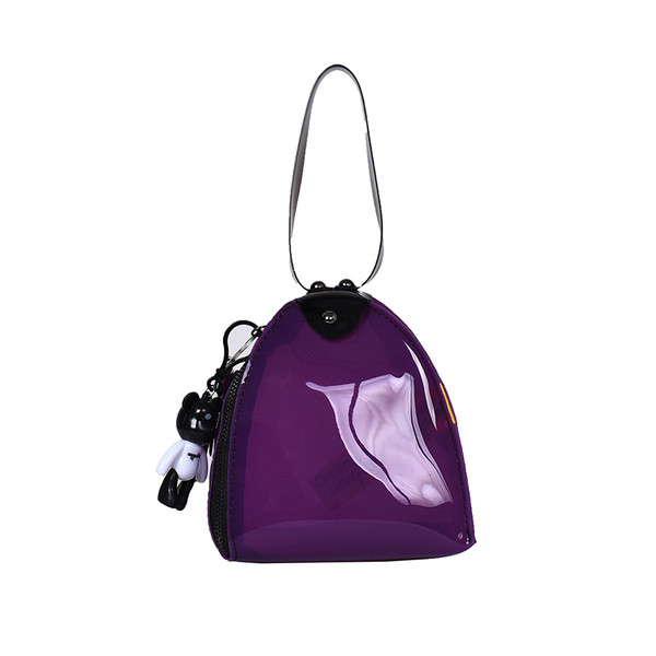 Stilīga sieviešu lakādas mini soma