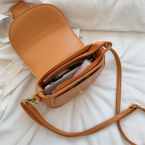 Pašreizējā sieviešu soma ar mākslīgās ādas sprādzi