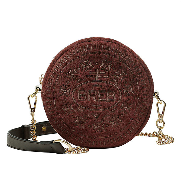 Kaasaegne ümara kujuga naistekott