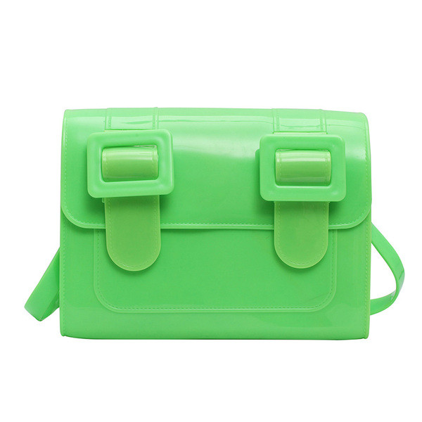 Ikdienas sieviešu soma ar sprādzēm un garu rokturi