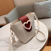 Jauna modeļa sieviešu plecu soma no eko ādas