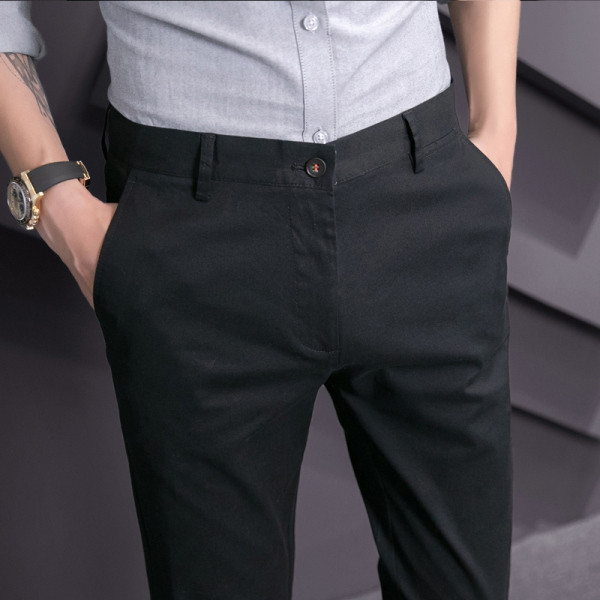 Sportiskas un elegantas vīriešu bikses ar kabatām