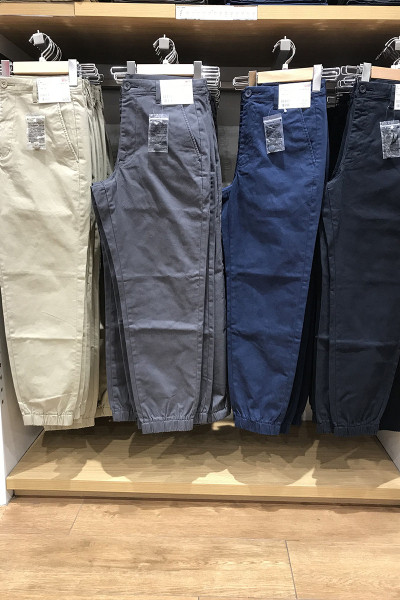 Jauns vīriešu bikšu modelis ar kabatām