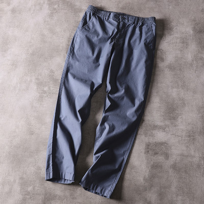 Sportlikud ja elegantsed elastse vöökohaga meeste püksid