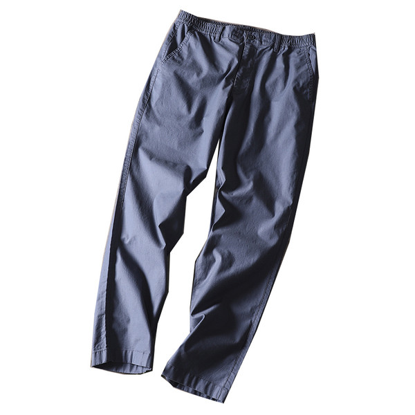 Sportlikud ja elegantsed elastse vöökohaga meeste püksid