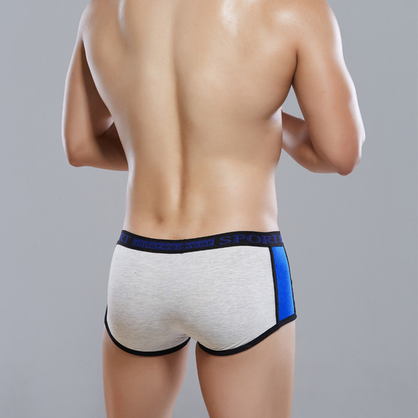 Kahevärvilised puuvillased meeste bokserid